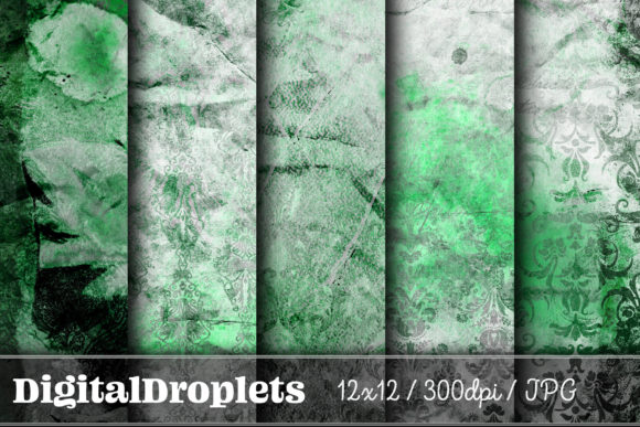 Antique Damask Prints Vol. 12.2: Vintage Textures for Modern Design