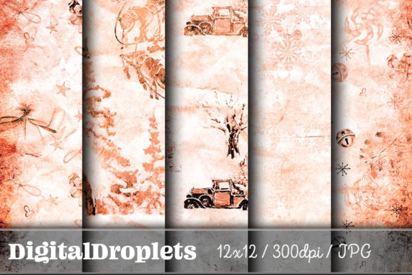 Christmas Time Vol. 10: Gothic & Grunge Holiday Design Assets