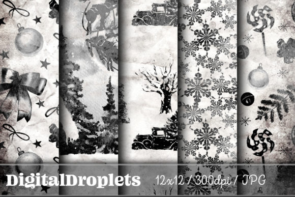 Christmas Time Vol. 16: Gothic & Vintage Paper Collection