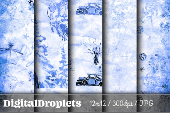 Christmas Time Vol. 5: Gothic & Grunge Design Assets