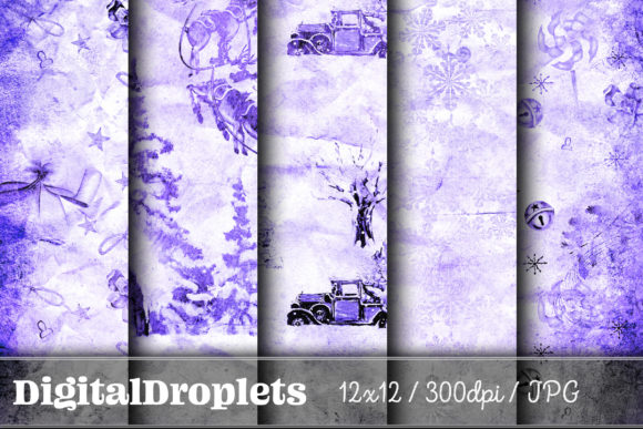 Christmas Time Vol. 6: Gothic & Grunge Holiday Design Assets