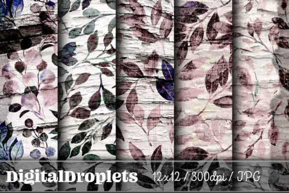 Elevate Your Designs with the Leaves in the Wind Vol. 6 Collection