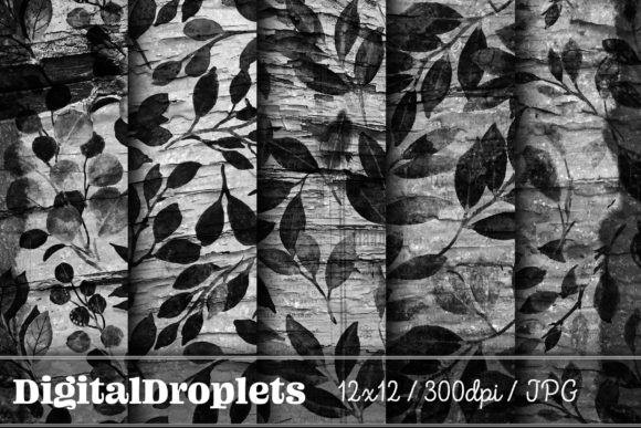 Leaves in the Wind Vol. 10: Vintage Textures for Modern Design