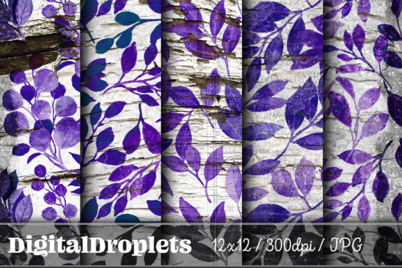 Leaves in the Wind Vol. 17: Vintage Textures for Modern Design