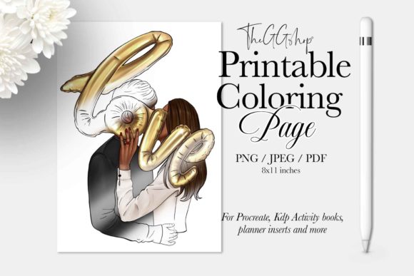 Valentine's Day Coloring Page: A Designer's Guide to Creative Assets